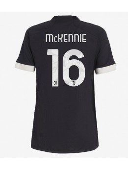 Juventus Weston McKennie #16 Ausweichtrikot für Frauen 2023-24 Kurzarm